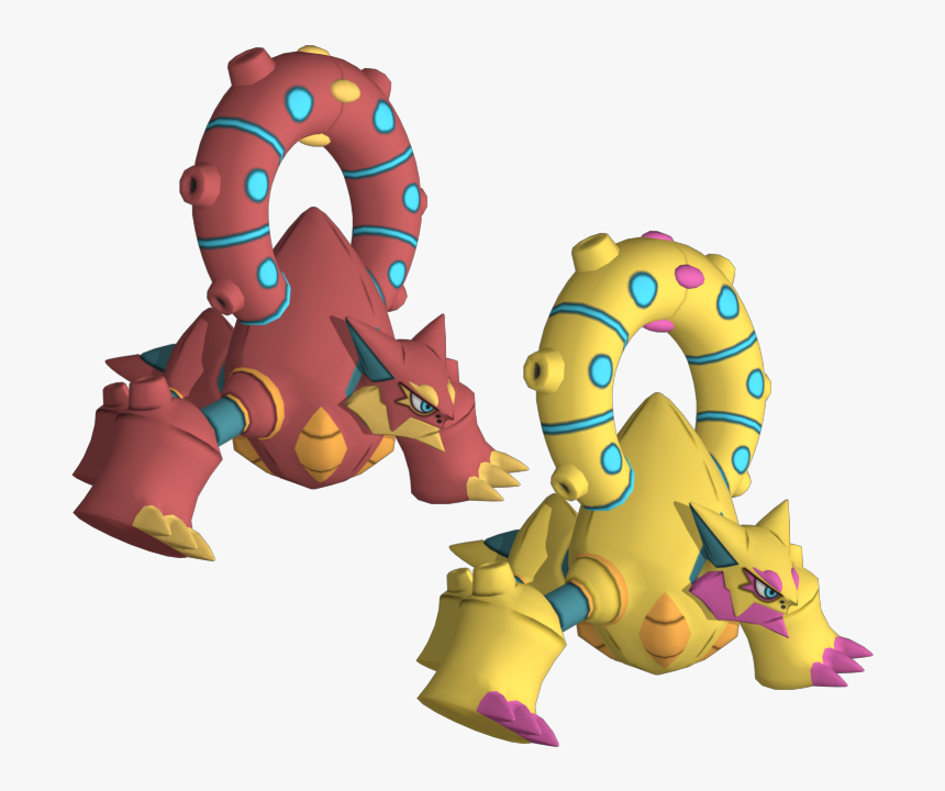 Model 3d Free Volcanion, HD Png Download