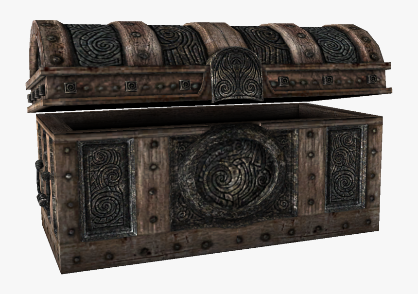 Treasure Chest Png Picture - Skyrim Treasure Chest, Transparent Png