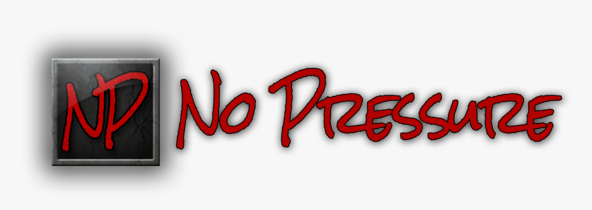 No Pressure - Calligraphy, HD Png Download