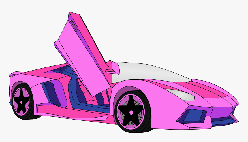 Heartfilia S Lamborghini Aventador, HD Png Download