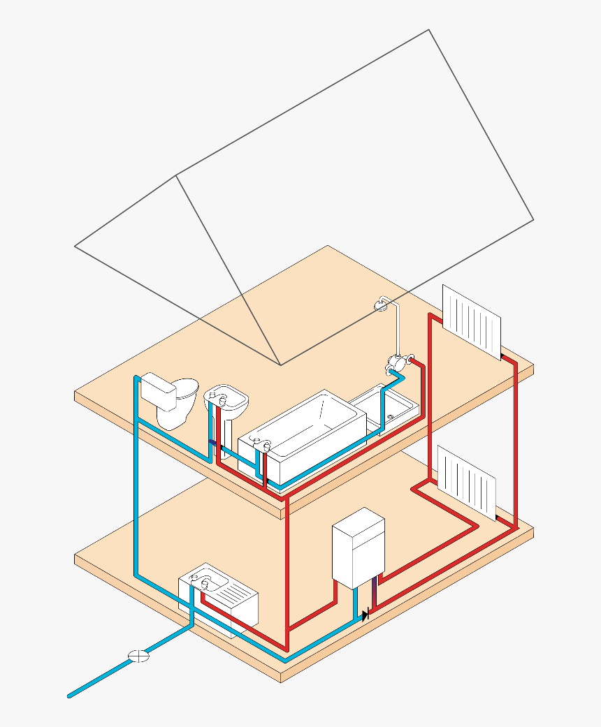 Mira Showers Water Systems Combi - Shelf, HD Png Download