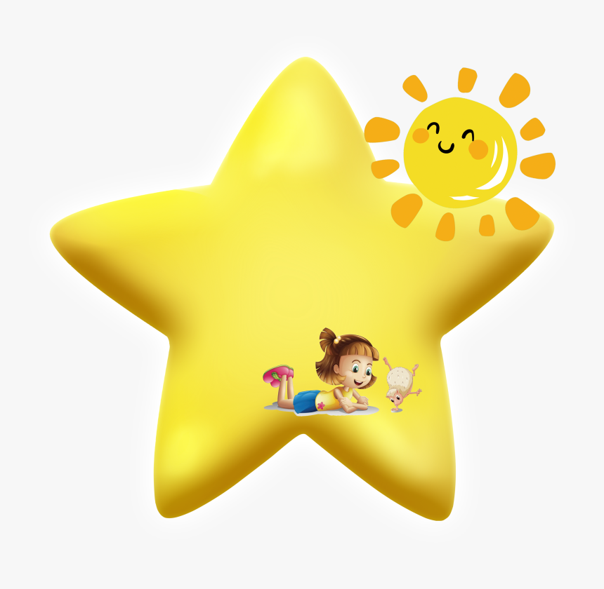 Transparent Estrellas Amarillas Png - Cartoon, Png Download