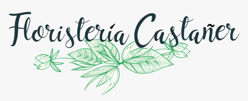 Floristería Castañer Madrid - Calligraphy, HD Png Download