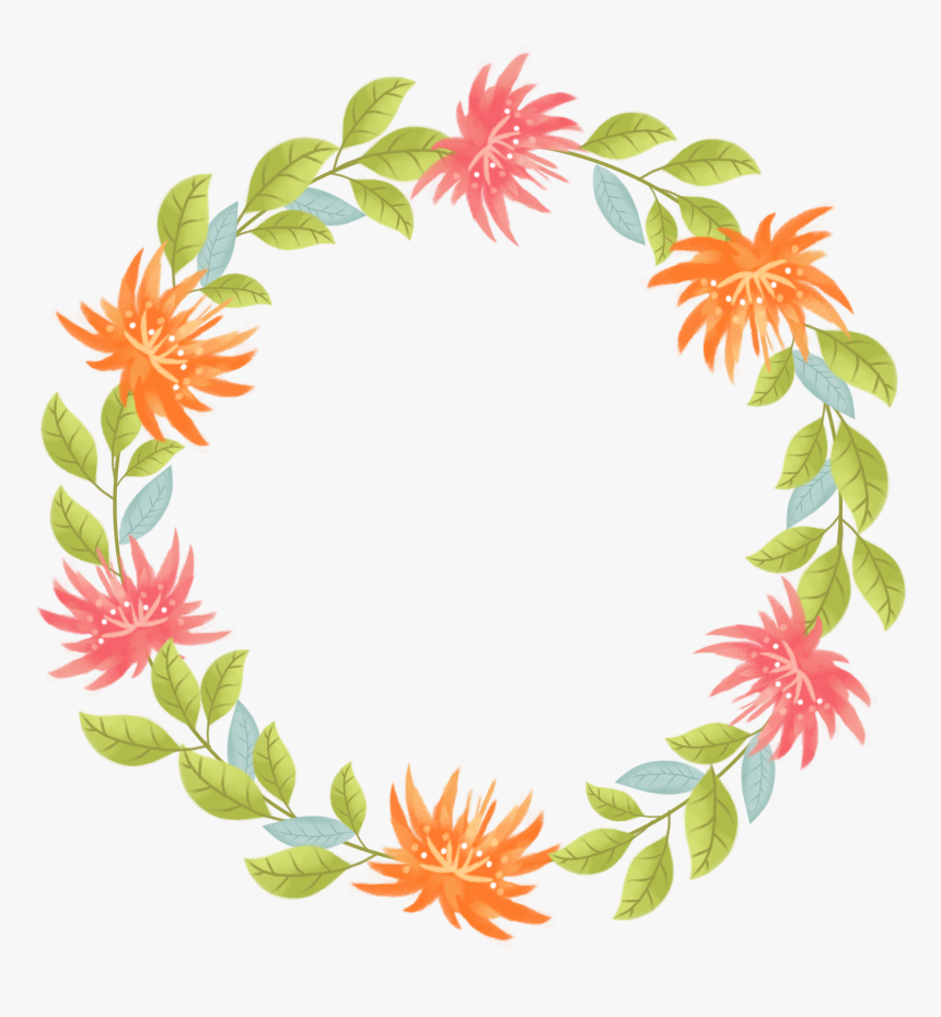Transparent Dialog Box Png - Flower Border Painting, Png Download