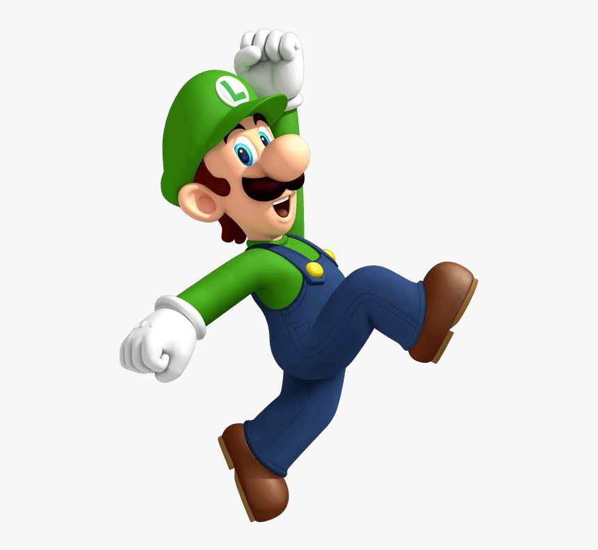 Super Mario Bros Luigi, HD Png Download