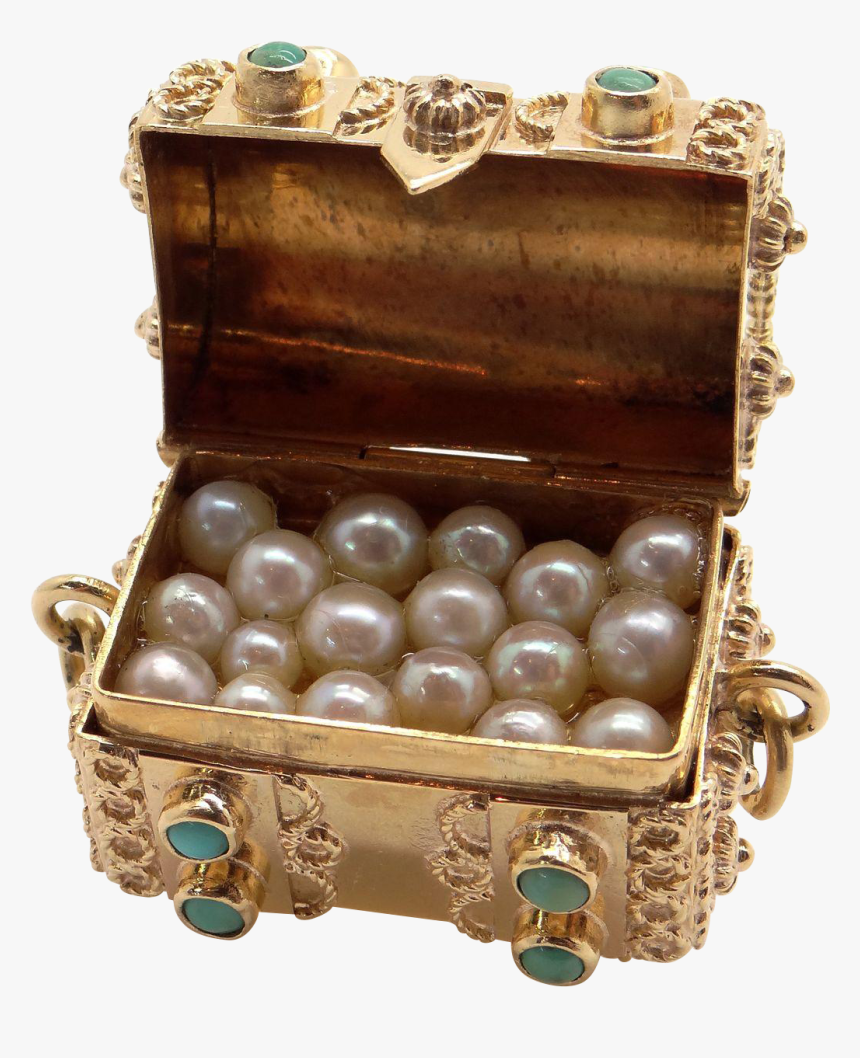 Treasure Chest Gold Png - Pearl, Transparent Png