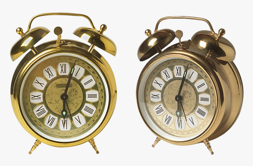 Golden Clock Transparent Background, HD Png Download