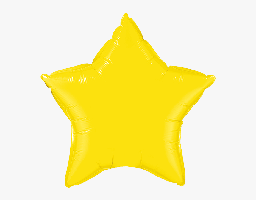 Globo Estrella Amarilla - White Star Foil Balloons, HD Png Download