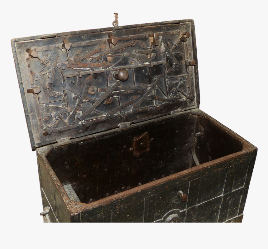 Chest, Treasure Chest, Middle Ages, Historically - Middle Ages Chest, HD Png Download