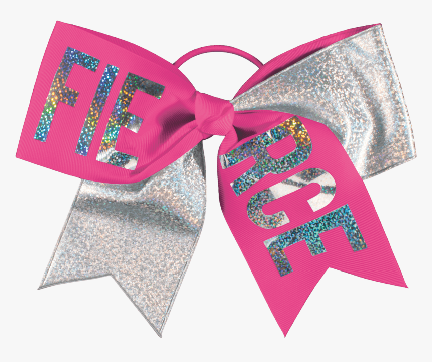 Chasse Fierce Holographic Performance Hair Bow - Label, HD Png Download
