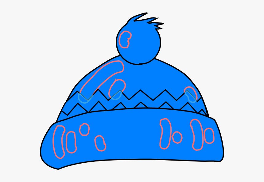 Beanie Hat Clipart - Winter Hat Clipart, HD Png Download