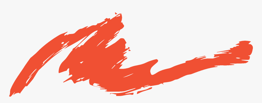American Mural Project Signture Paint Stroke - Red Paint Line Png, Transparent Png