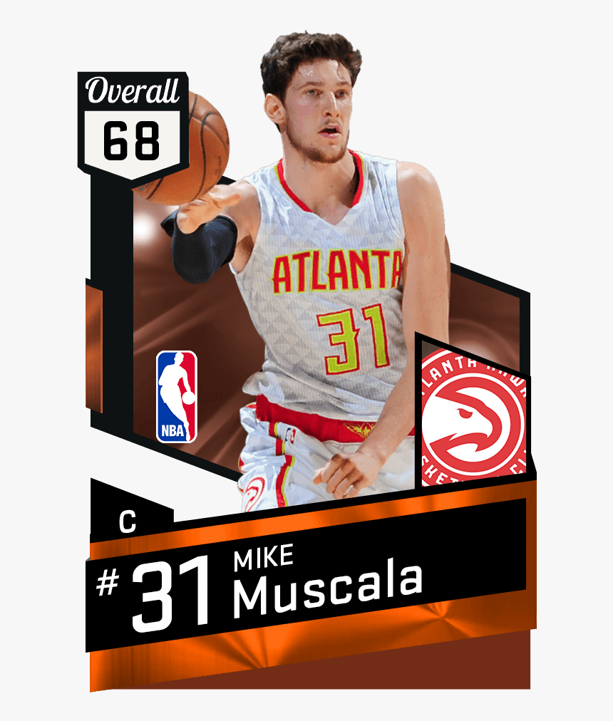 - Courtney Lee Nba 2k18 , Png Download - Mike Muscala Nba 2k17, Transparent Png