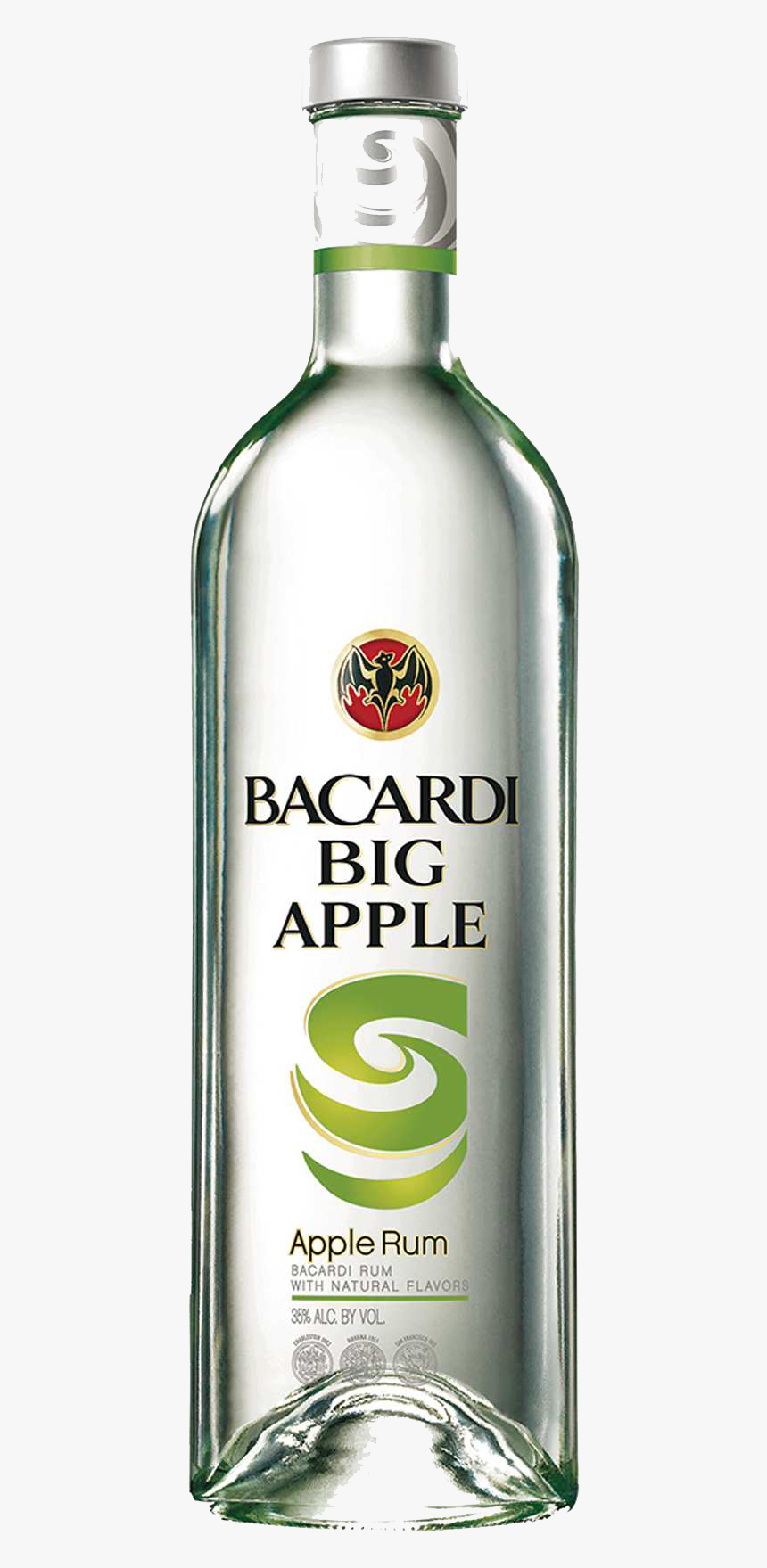 Bacardi Big Apple - Bacardi Rum Big Apple, HD Png Download