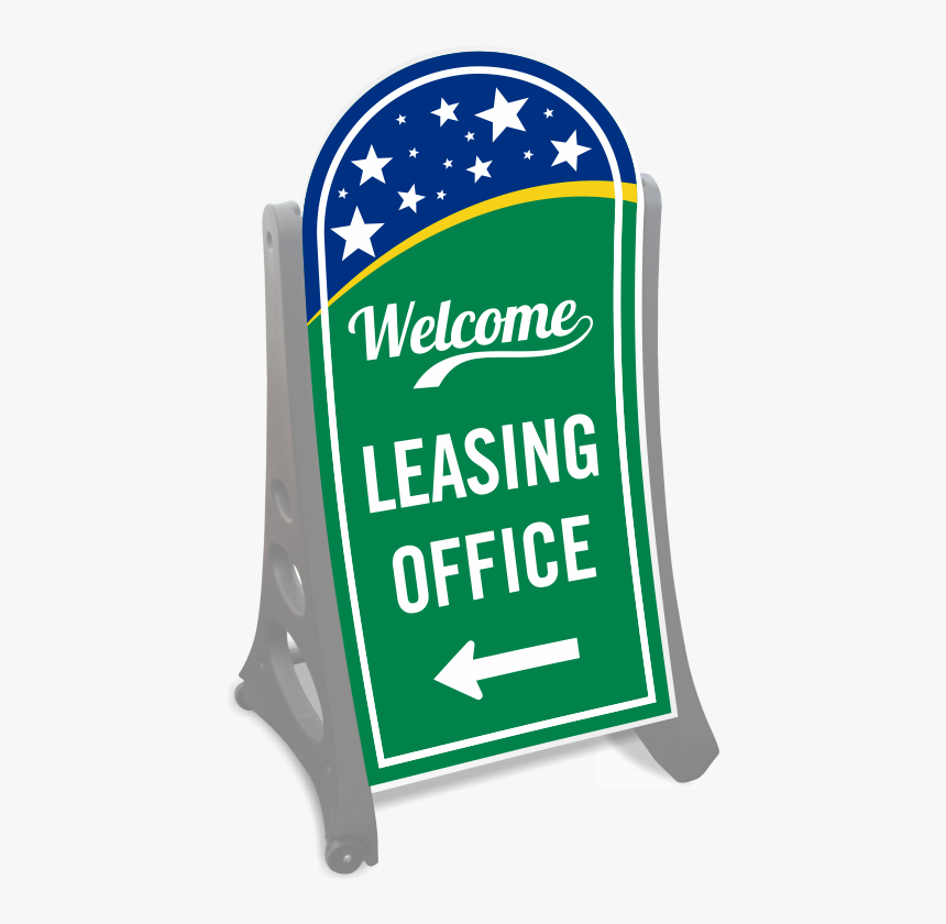 Leasing Office Sidewalk Signs Kit - Funny Bumper Stickers, HD Png Download