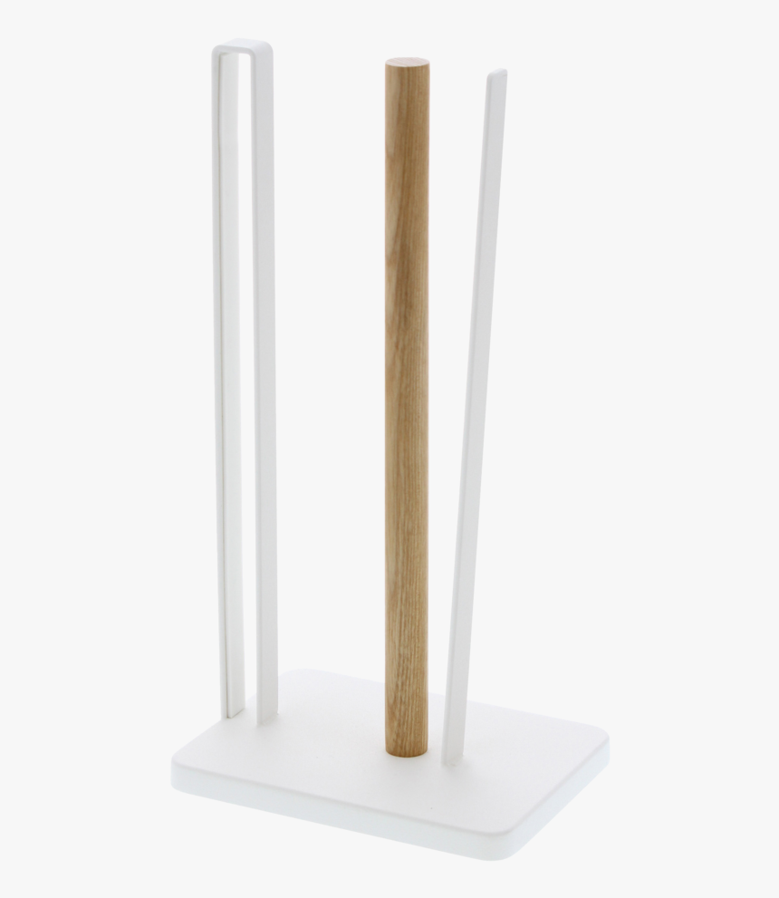 Yamazaki S Standing Paper Towel Holder With Wooden - Plywood, HD Png Download