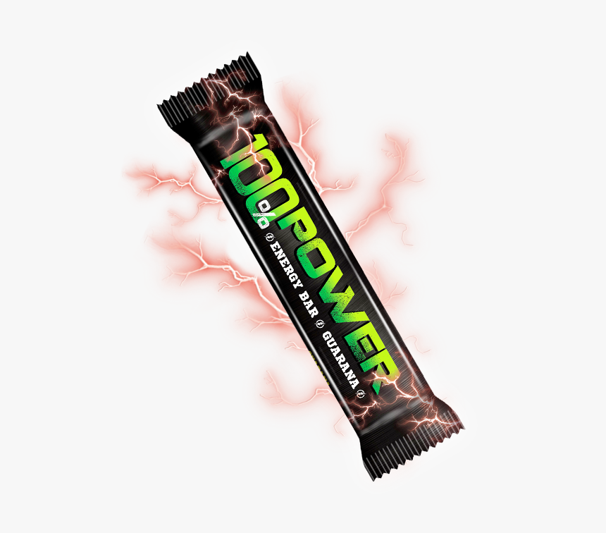 Energy Drink - 100% Power Energy Bar, HD Png Download