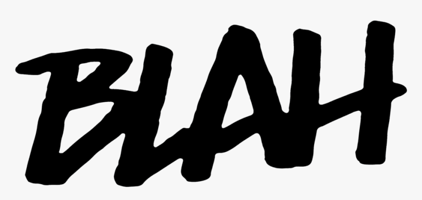 Blah Records - Stencil, HD Png Download
