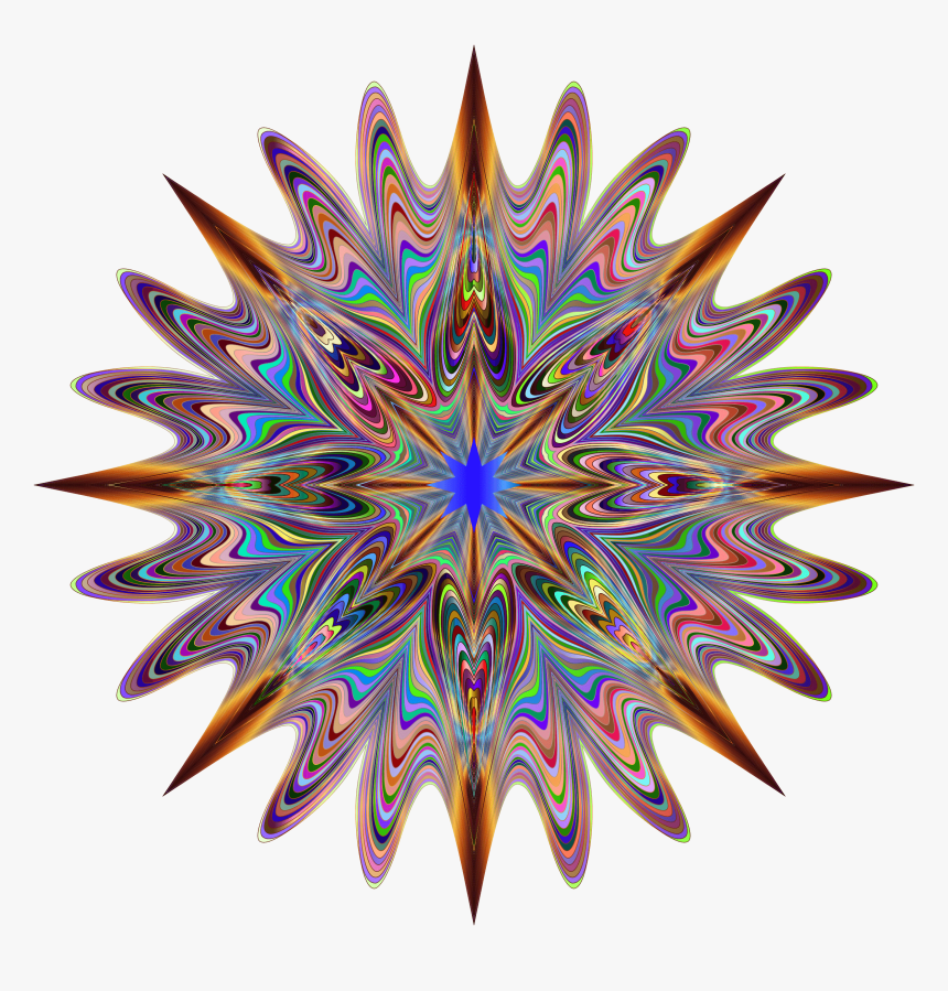 Estrella Psicodélico - Fluoroquinolonas Mecanismo De Accion, HD Png Download