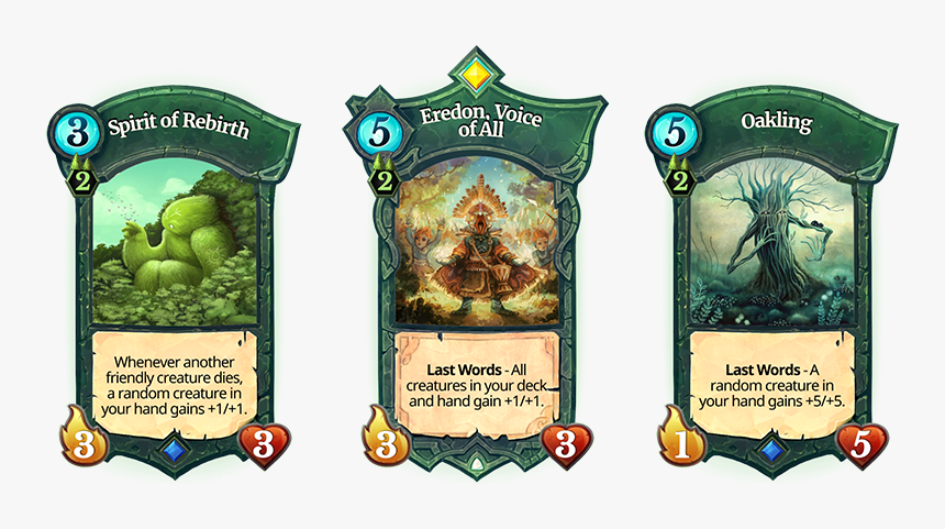 Transparent Hand Of Cards Png - Faeria Tree Of Everlife, Png Download