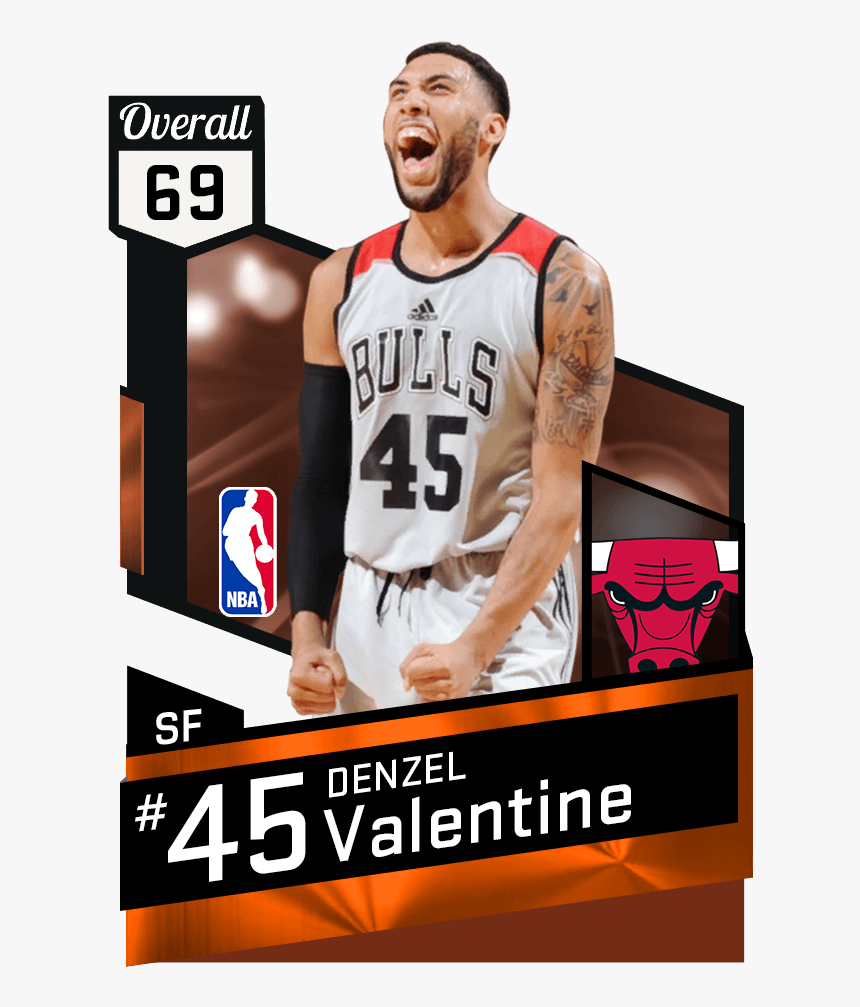 Denzel Valentine Png - Russell Westbrook Nba 2k17, Transparent Png