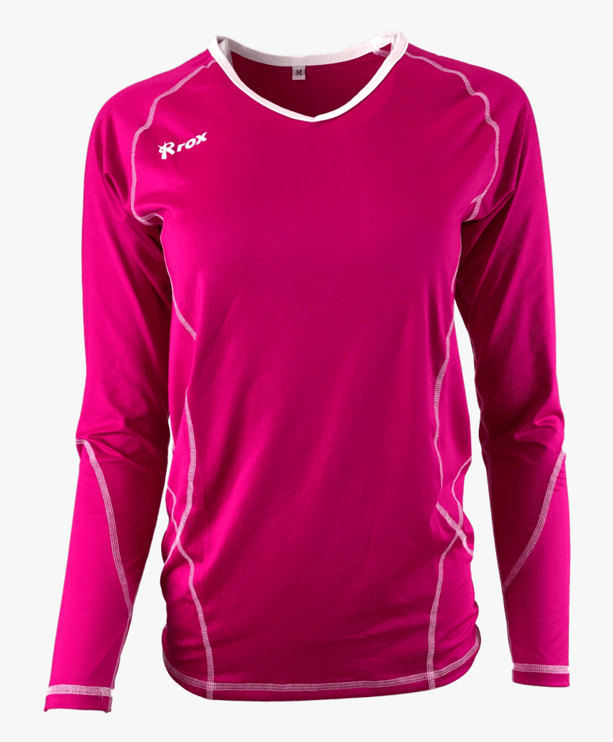 Transparent Red Swoosh Png - Long-sleeved T-shirt, Png Download