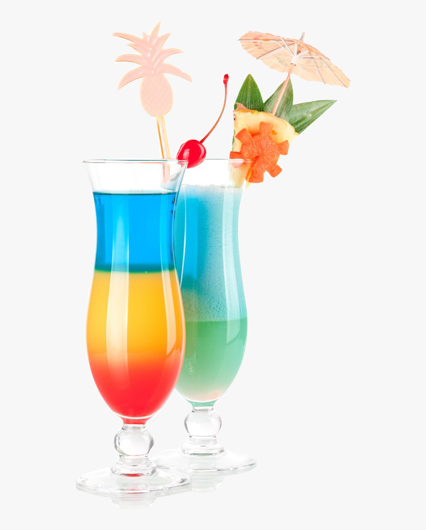 Cocktail Decoration With Mini Umbrella, HD Png Download