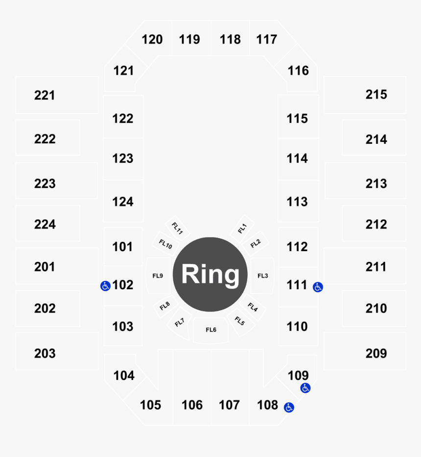 James Brown Arena Seating Chart, HD Png Download , Transparent Png