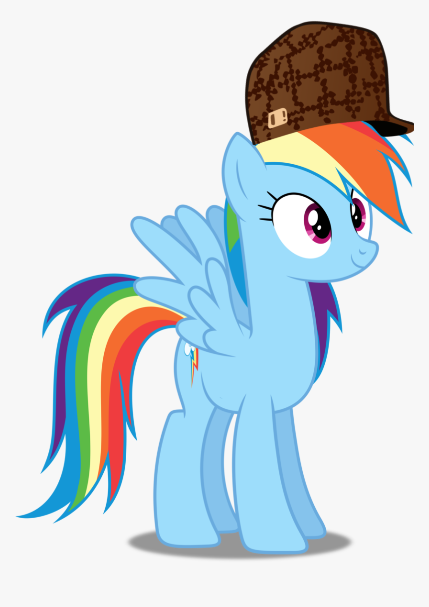 Transparent Cartoon Beanie Png - Little Pony Meme Png, Png Download