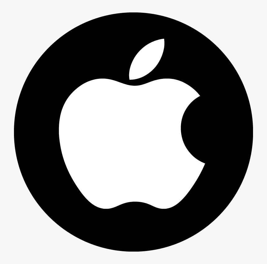Apple Logo White Png Clip Art Transparent Library - Apple White Icon Png, Png Download