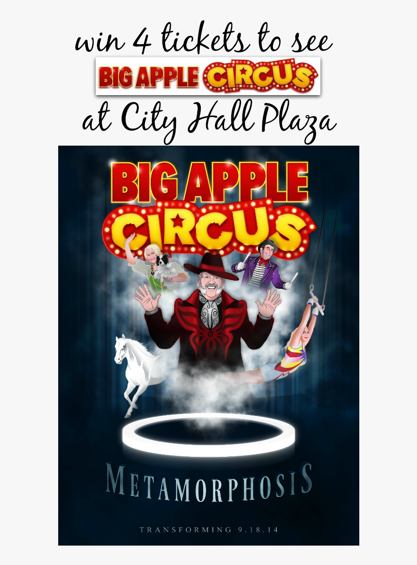 Enter To Win The Big Apple Circus Ticket Giveaway Today - Big Apple Circus, HD Png Download