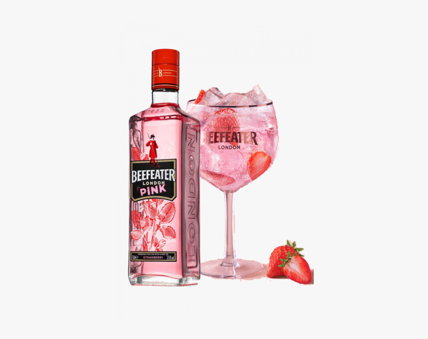 Gin Beefeater Pink 750ml, HD Png Download