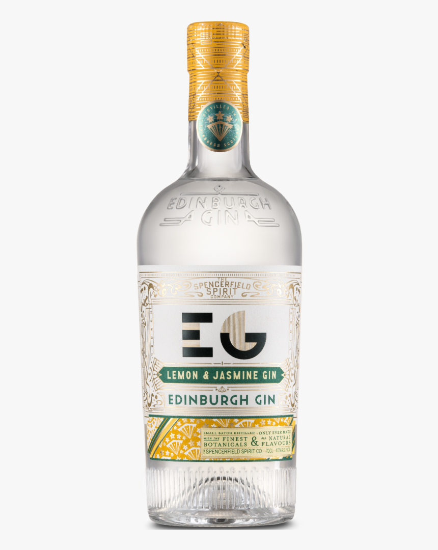 Lemon Jasmine Bottle - Edinburgh Gin Lemon And Jasmine, HD Png Download
