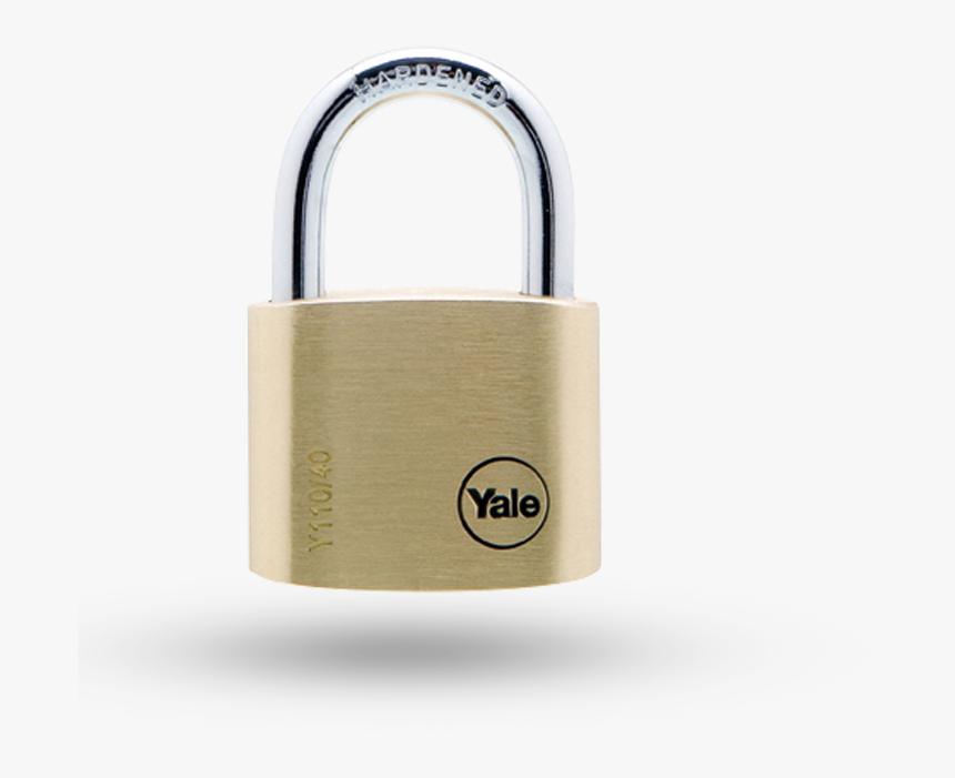 Yale 40mm Brass Padlock , Png Download - Y110 40 123 1, Transparent Png