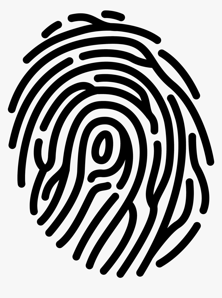 Fingerprint Png - Easy To Draw Fingerprint, Transparent Png