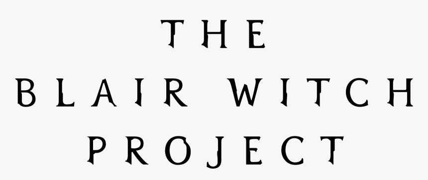The Blair Witch Project Logo Black And White - Blair Witch Project, HD Png Download