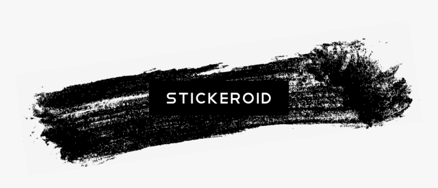 Grunge Stroke Banner - Black Brush Stroke Png, Transparent Png