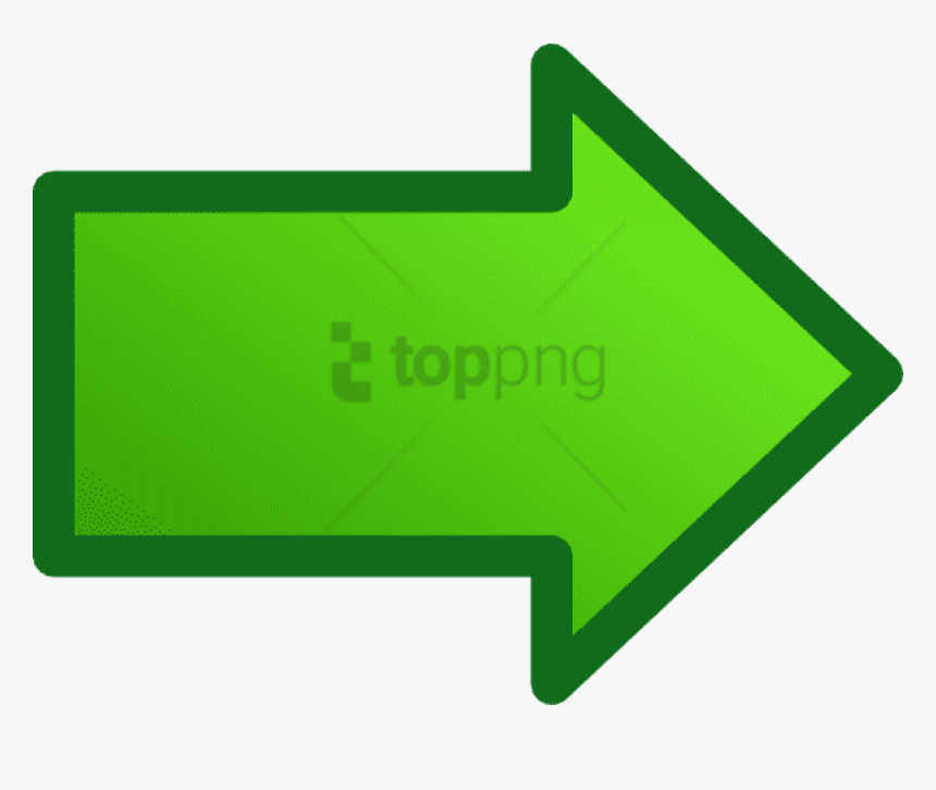 Simple Arrow Clip Art At Clker - Png Green Arrow, Transparent Png