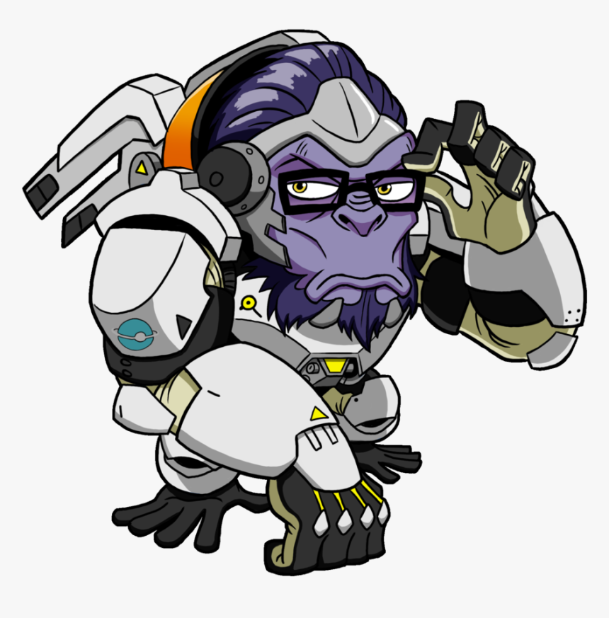 Yeti Winston Png - Overwatch Winston Clipart, Transparent Png
