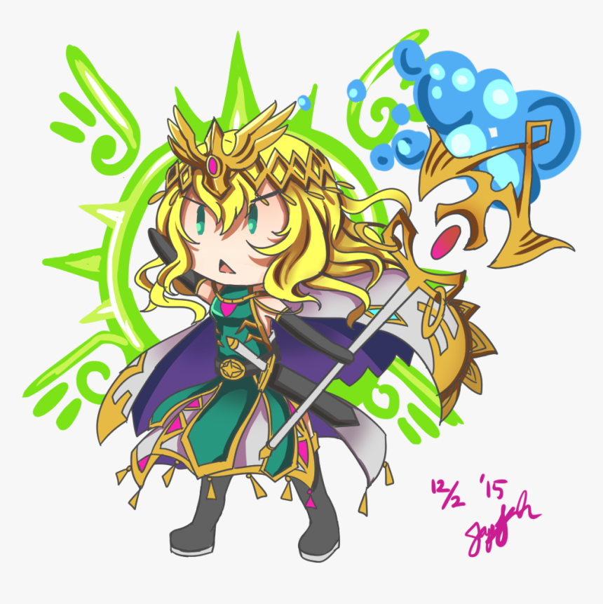 Bunch Of Brave Frontier Chibis For Commish - Cartoon, HD Png Download