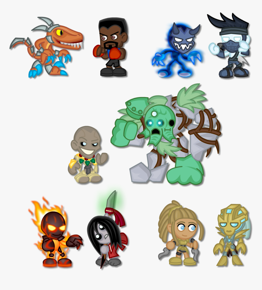 Killer Instinct Characters Chibi, HD Png Download