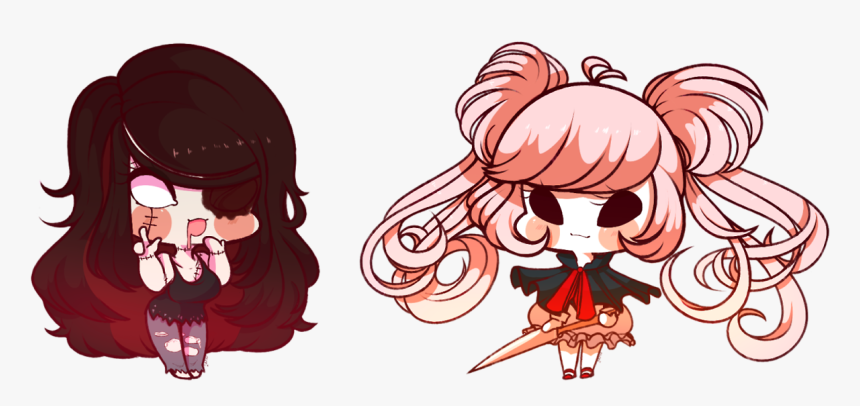 Monimochiworks Chibis Commission Simple Maid Dragon - Cartoon, HD Png Download