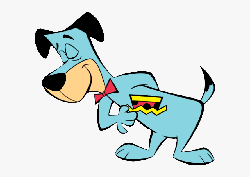 Huckleberry Hound Hat Off - Cartoon, HD Png Download