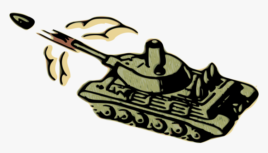 Weapon,vehicle,tank - Tank Battle Clipart, HD Png Download