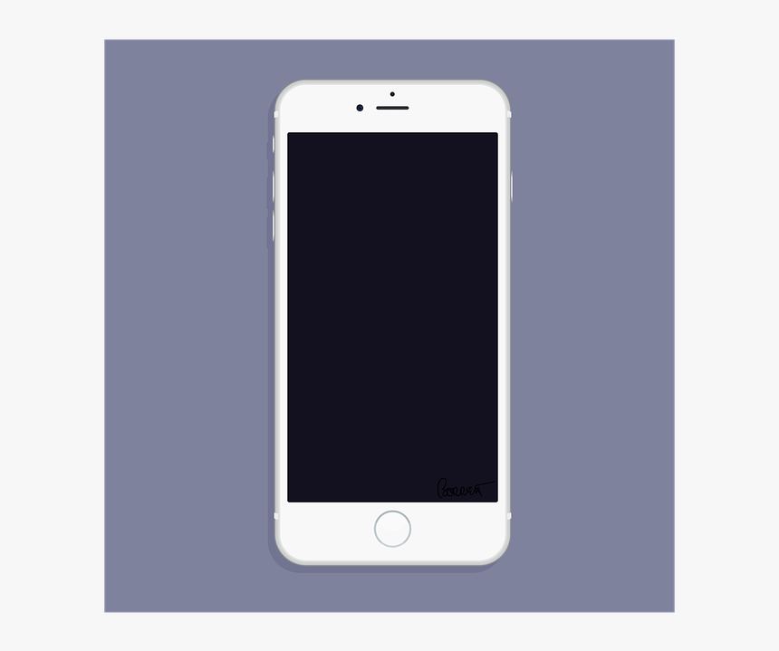 Apple Phone Vector Png, Transparent Png
