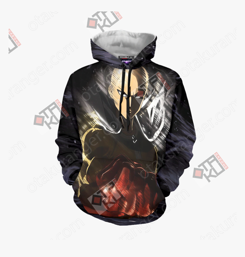 One Punch Man Saitama 3d Hoodie - Supreme Dragon Ball Hoodie, HD Png Download