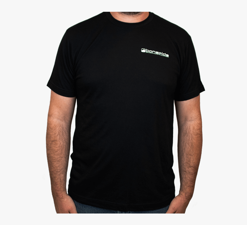 Black Icon Short Sleeve Tee Shirt - Active Shirt, HD Png Download