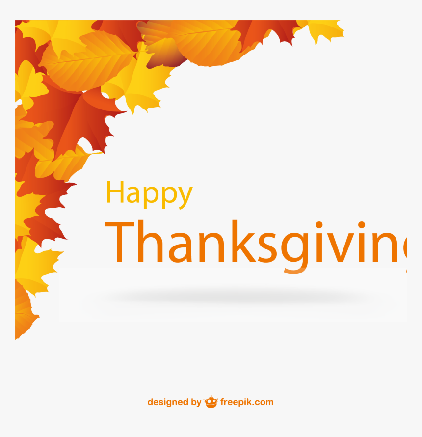 Thanksgiving Party Christmas - Vector Happy Thanksgiving Transparent Background, HD Png Download