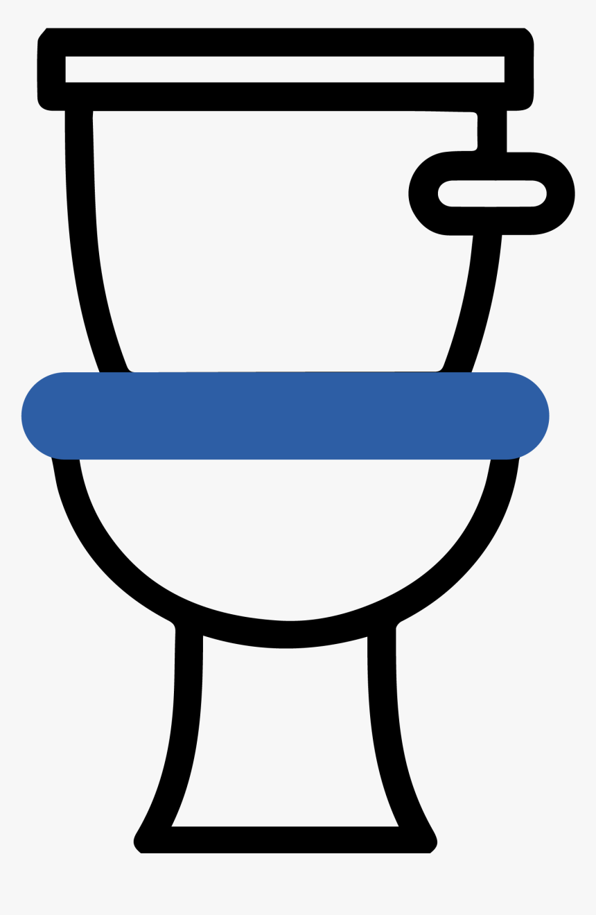 Restroom Icon - Toilet Icon Transparent Background, HD Png Download