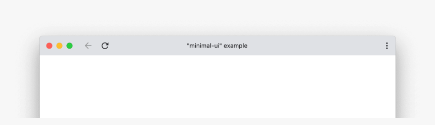 An Example Of A Pwa Window With Minimal-ui Display - Parallel, HD Png Download